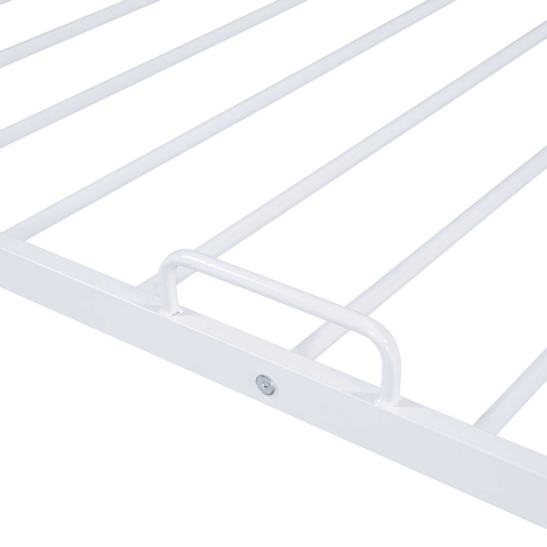 Twin Size Playhouse Design Bed With Twin Size Trundle - White - Image 14