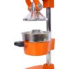 Commercial Grade Cast Iron Citrus Juicer, Heavy Duty Manual Hand Press For Fresh Orange Juice - Orange - Image 13