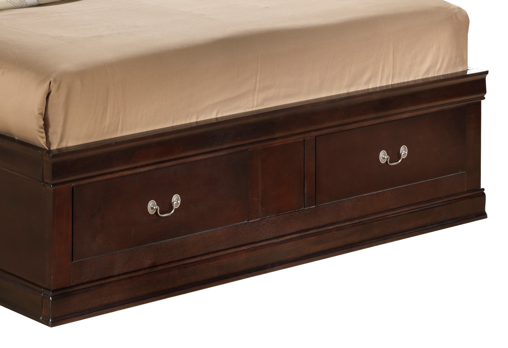 Louis Phillipe - Full Storage Bed - Cappuccino - Image 4