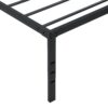 Twin Size Bed Frame With Quiet Support - Black - Image 10