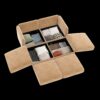 Stylish Chenille 2 Seater Sofa With Ottoman Storage And Cylindrical Backrest - Camel - Image 14