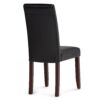 Acadian - Parson Dining Chair (Set of 2) - Midnight Black - Image 5