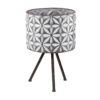 Metal Planter Stand, Round Galvanized Farmhouse Planter (Set of 2) - Gray - Image 5