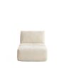 Compressed Sofa, Single Chaise Longue, Movable Ottoman For Living Room - Beige - Image 13