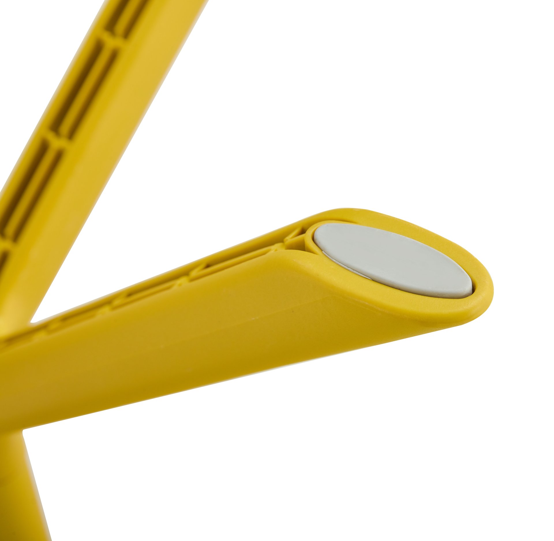 3 Piece Plastic Arm Chair Bistro Grs Premium Ocean Plastic - Mustard - Image 7