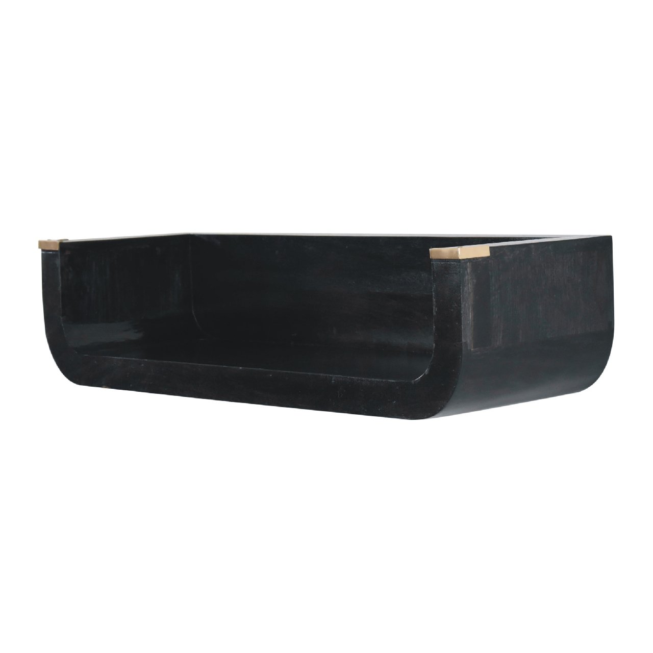 Indira - Floating Console Table - Black - Image 7