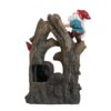 Decorative Woodland Gnome Water Fountain With LED Light - Brown - Image 6