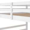 Full Over Full Classic Bunk Bed & Ladder - White - Image 6