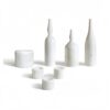 Luxury Natural Marble Living Room Accessories Set, 7 Pieces, Genuine Real Marble - White - Image 4