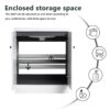 Modern Freestanding Bathroom Vanity Resin Sink With Soft Close Cabinet Doors - White - Image 10