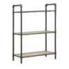 Itzel - Antique Bookshelf - Gray / Oak - Image 2
