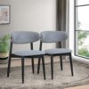 Korbin - Dining Chair (Set of 2) - Gray / Light Gray - Image 8