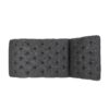 Chaise Lounge With Button Tufted Diamon Stitch - Charcoal - Image 8