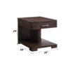Niamey - End Table - Walnut - Image 5