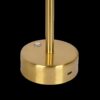Elegance Rechargeable LED Table Lamp Plated LED Touch Switch - Antique Brass / Gold - Image 2