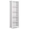 Acadian - 5 Shelf Bookcase - White - Image 10
