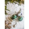 Christmas Ball Ornaments, Glass Decorative Hanging Ball Christmas Tree Ornaments, For Holiday Party Decorations (Set of 6) - Green - Image 4