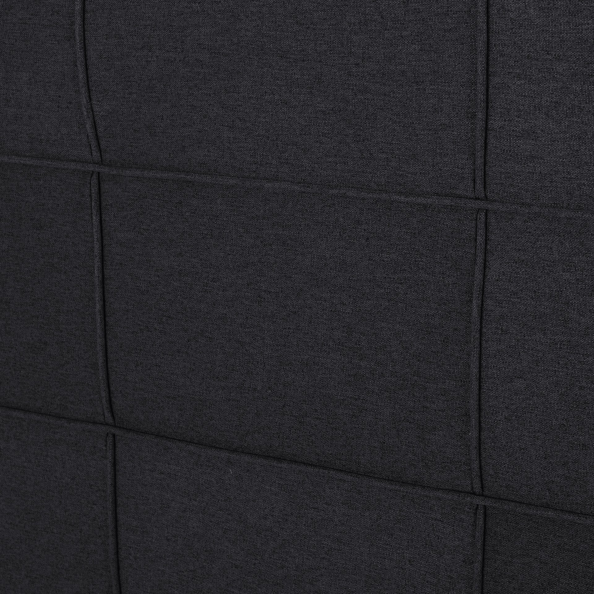 Marakesh - Contemporary Fabric Upholstered King / California King Headboard - Black - Image 13