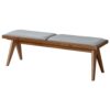 Keira - Bench - Brown / Light Gray - Image 8