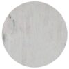 Demy - Metal Accent Table - White Marble / Black - Image 3
