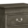 Louis Phillipe - Elegant Nightstand - Gray - Image 5