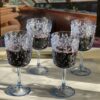 Paisley - Acrylic Wine Glasses (Set of 4), Bpa Free, Unbreakable, 13Oz - Blue - Image 5