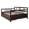 Full Size DayBed With 2 Drawers - Espresso - Image 6
