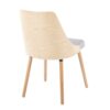 Anabelle - Mid-Century Modern Chair (Set of 2) - Natural / Gray - Image 4