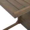 Outdoor C Shape End Table, Patio Table - Gray - Image 11