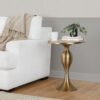 Ashland - Contemporary Table - Matte Golden Bronze - Image 4