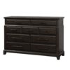 9 Drawer Dresser - Mahogany - Image 3