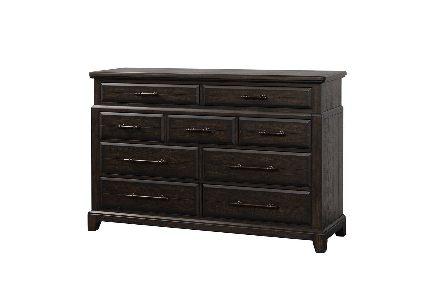 9 Drawer Dresser - Mahogany - Image 3