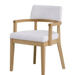 Kasem - Gorge Fabric Side Chair (Set of 2) - White
