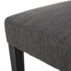 Contemporary Fabric Dining Chair With Upholstered Seating And Tapered Legs - Charcoal - Image 11