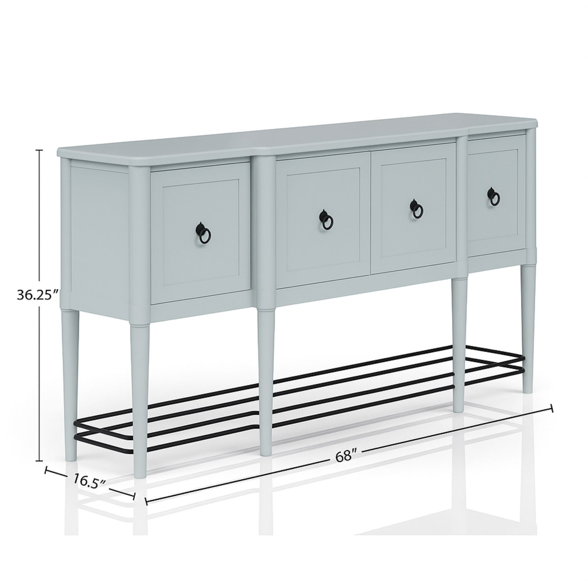 Breakfront - Sideboard - Light Blue - Image 3