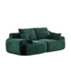 Compressed Sofa, 2 Seater Large Sectional Couches For Living Room - Green - Image 14