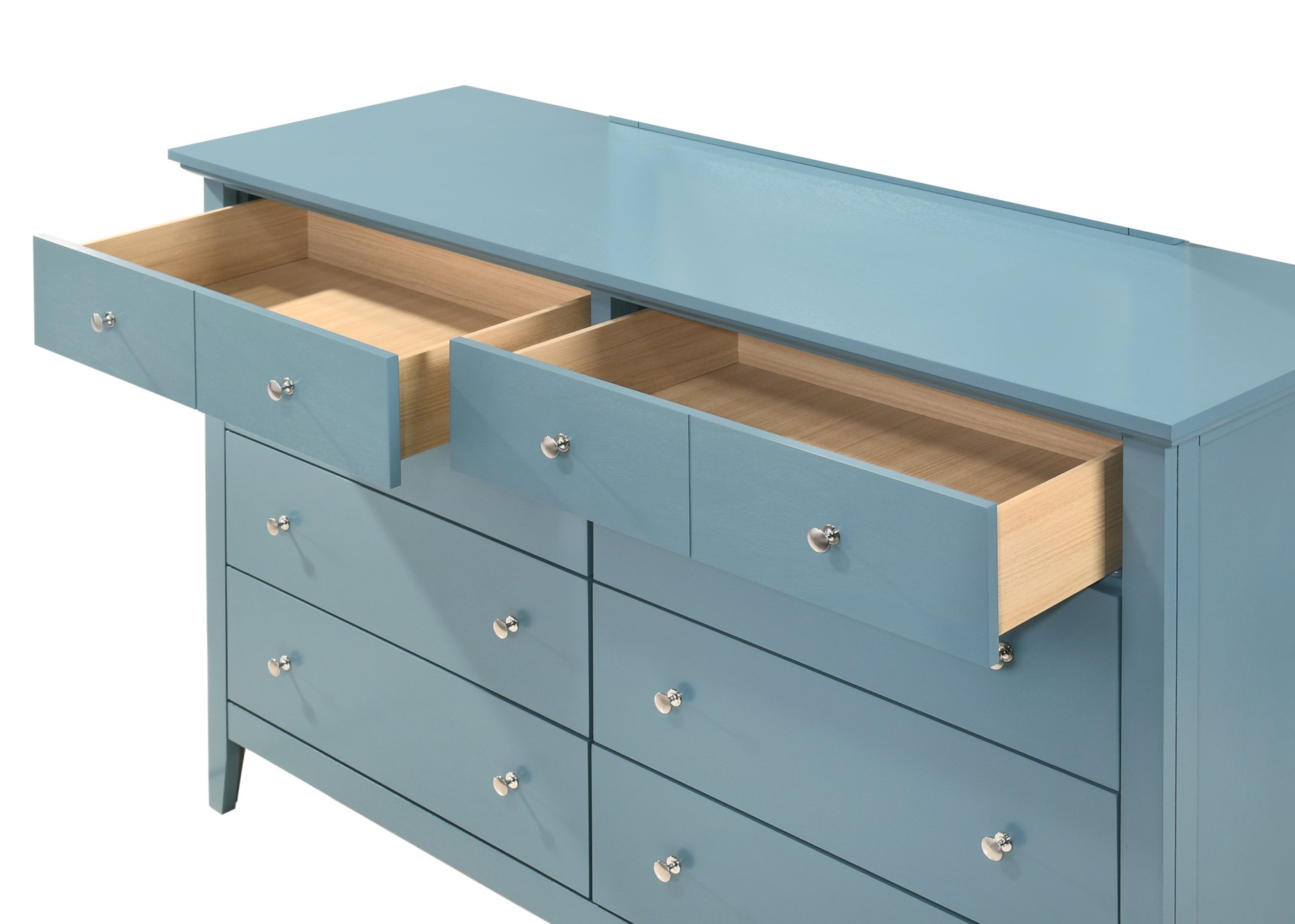 Elegant Casual Dresser For Any Room - Teal - Image 2