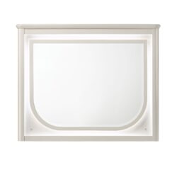 Laveda - Mirror With LED - White