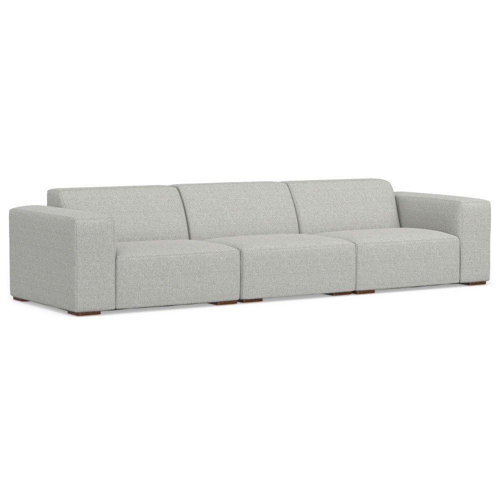 Rex - 3 Seater Sofa - Gray - Image 7