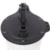 Manual Oil Extractor Pump 9L Capacity For Automotive Fluids - White / Black - Image 14