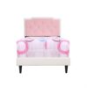 Deb - Twin Bed - White And Pink - Image 9