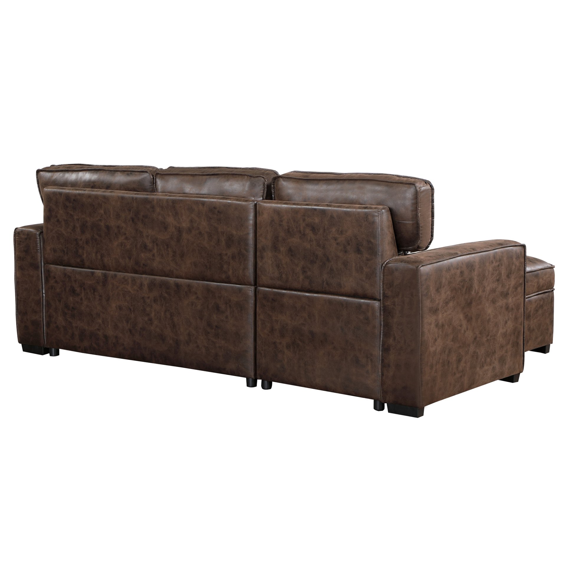 Territory - Reversible Pull Out Sofa Bed - Coffee - Image 4