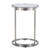 Zenn - Round End Table - Clear - Image 4