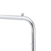 Heavy Duty Iron Garment Rack With Basket On Wheels - Silver - Image 5
