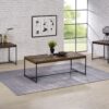 Lennox - 3 Piece Coffee And End Table (Set of 3) - Brown - Image 7