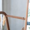 Clothes Hanger With Mirror, Large - Brown - Image 7