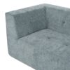Modular Combination Living Room Sofa Set, Modern Minimalist Sofa, Living Room Upholstered Sofa Bed, Bedroom, 2 Pieces Computer Free Combination, L - Shaped - Light Gray - Image 20