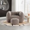 Soft Bean Bag Chair With High Resilient Foam (Chips) - Coffee - Image 19