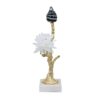 Candle Holder With Marble Stand - Multicolor - Image 4