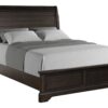 Queen Sleigh Bed - Mahogany - Image 4